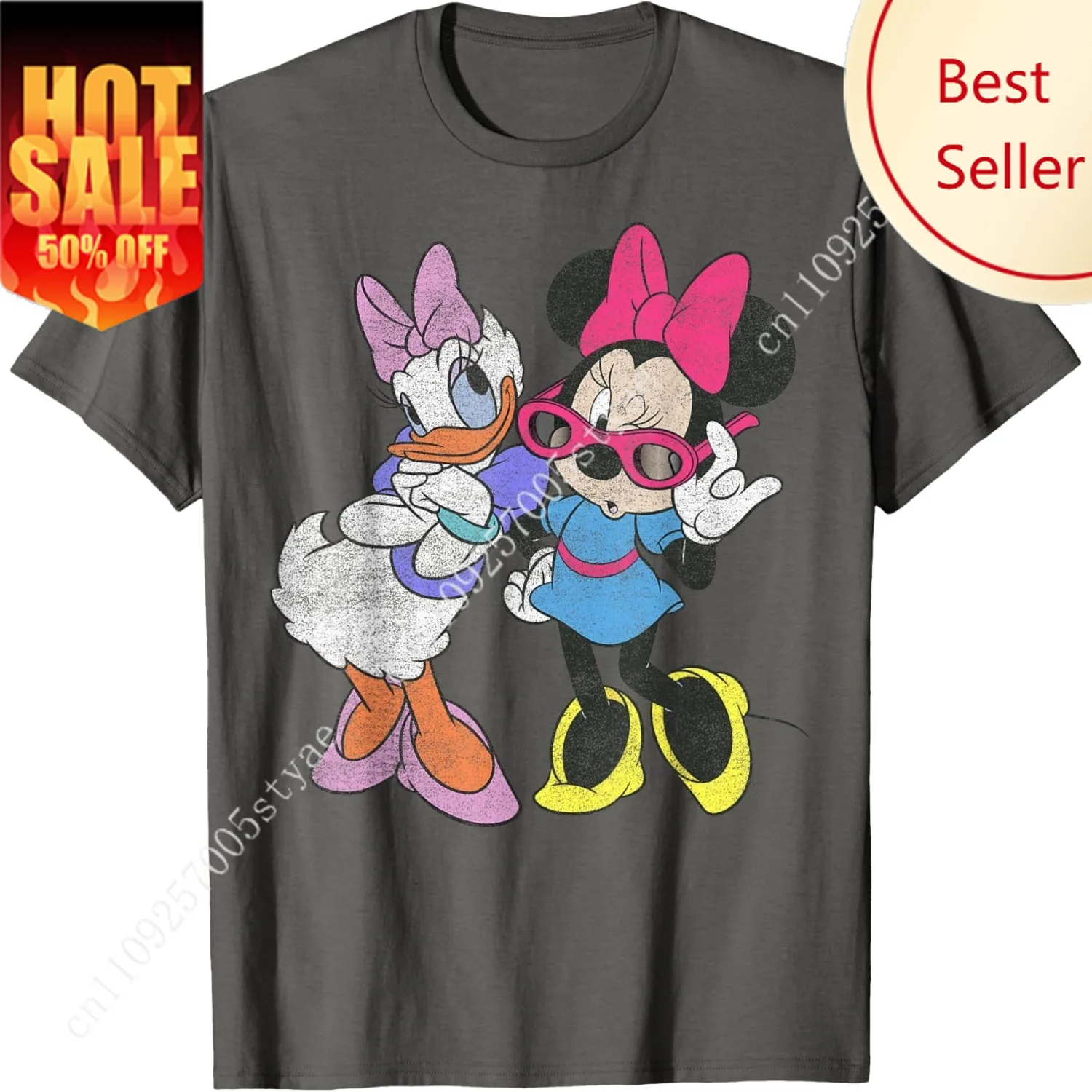

Disney Mickey and Friends Boy T-shirt Girls' Shirts Minnie Blouse Short Sleeve Shirt Soft Top Cute Blouse Child Tee Cute Tops