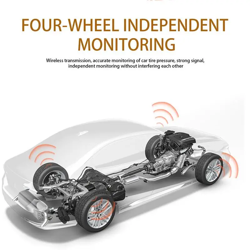 Tire Monitor Sensor Precise Tire Pressure Monitoring Sensor Tire Air Pressure Sensor Effective Wheel Sensors Tire Pressure