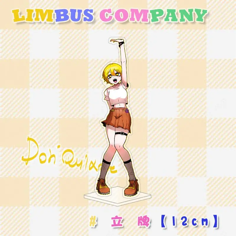 Figuras de acción Anime Limbus Company Ryoshu Faust Sinclair Yi Sang Rodion Ishmael figura acrílica con soporte regalos de navidad para niños