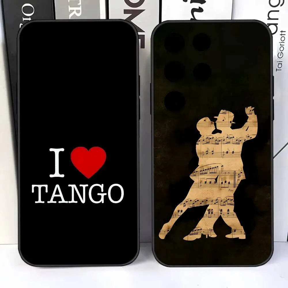 

Latin Tango Dancing Dance Soft TPU Cover For Samsung S25,S24,Ultra,S20,S30,Plus,S22,S23,Ultra,Plus,5G Phone Case