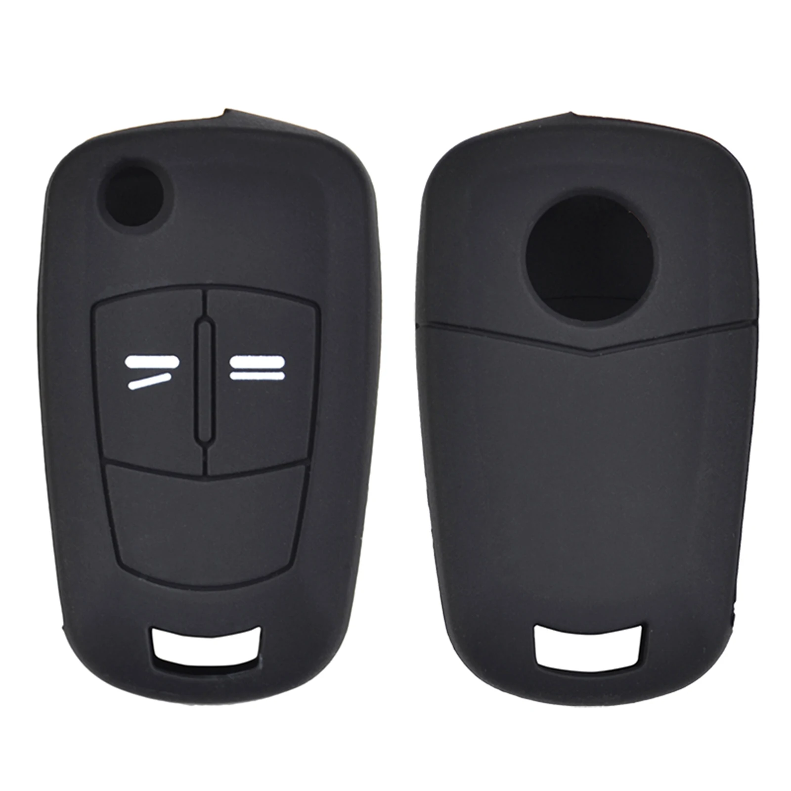 

2 Button Silicone Key Shell Cover Fit For Vauxhall Opel Corsa Astra Meriva Vectra Zafira Gtc Signum Tigra Remote Flip Fob Case