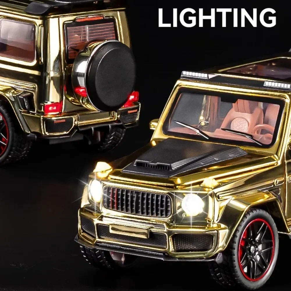 1:32 Lambor 750 G800 modelo de coche de juguete sonido luz tirar hacia atrás absorción de impacto galvanoplastia modelos de vehículos colección regalos para niños