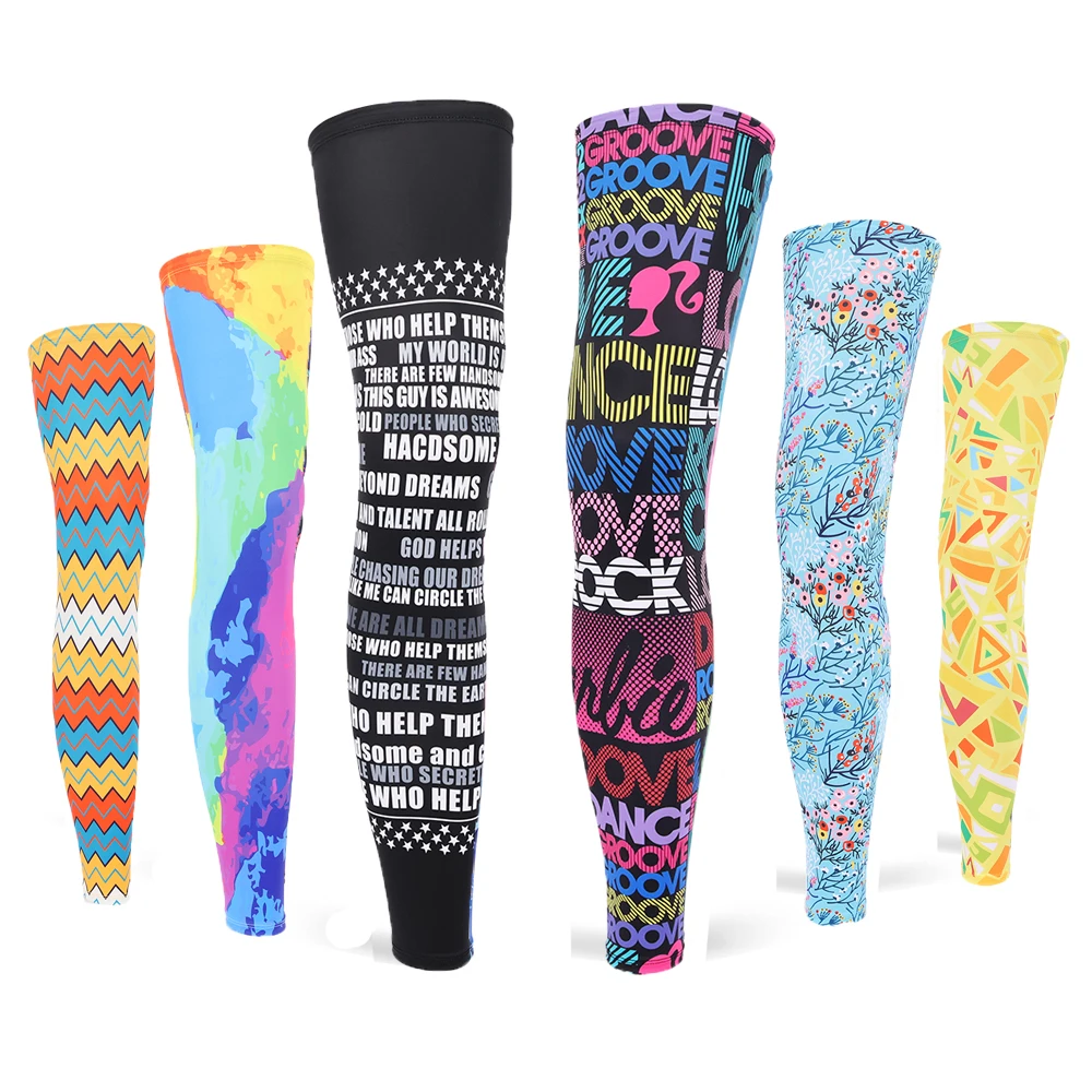 

Running Leg Sleeves, Cycling Leg Warmers, Sunscreen Leg Covers, Sports Leggings Running Soccer, Anti-UV Leg Protectors