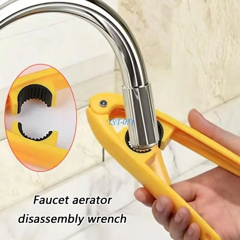 E15A Heavy Duty Plastic Aerators Wrenches For Bathroom And Kitchen Faucets No Tool Need
