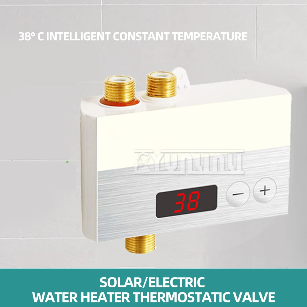 Intelligent Automatic Mixing Water Thermostatic Valve Basin Faucet Constant Water Temperature Bathroom Shower Faucet Valve