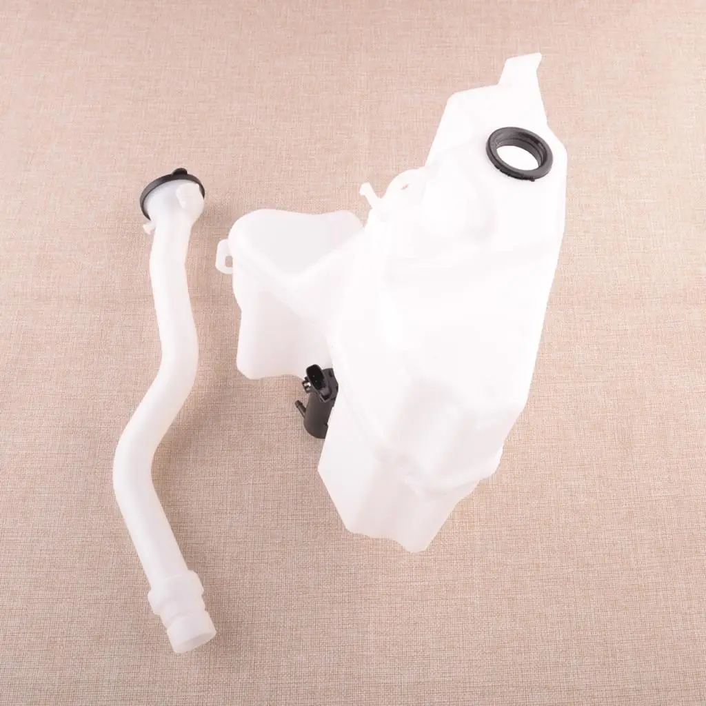 White Plastic Car Front Windshield Washer Fluid Reservoir Tank Bottle Fit for Toyota RAV4 2020 North American Models