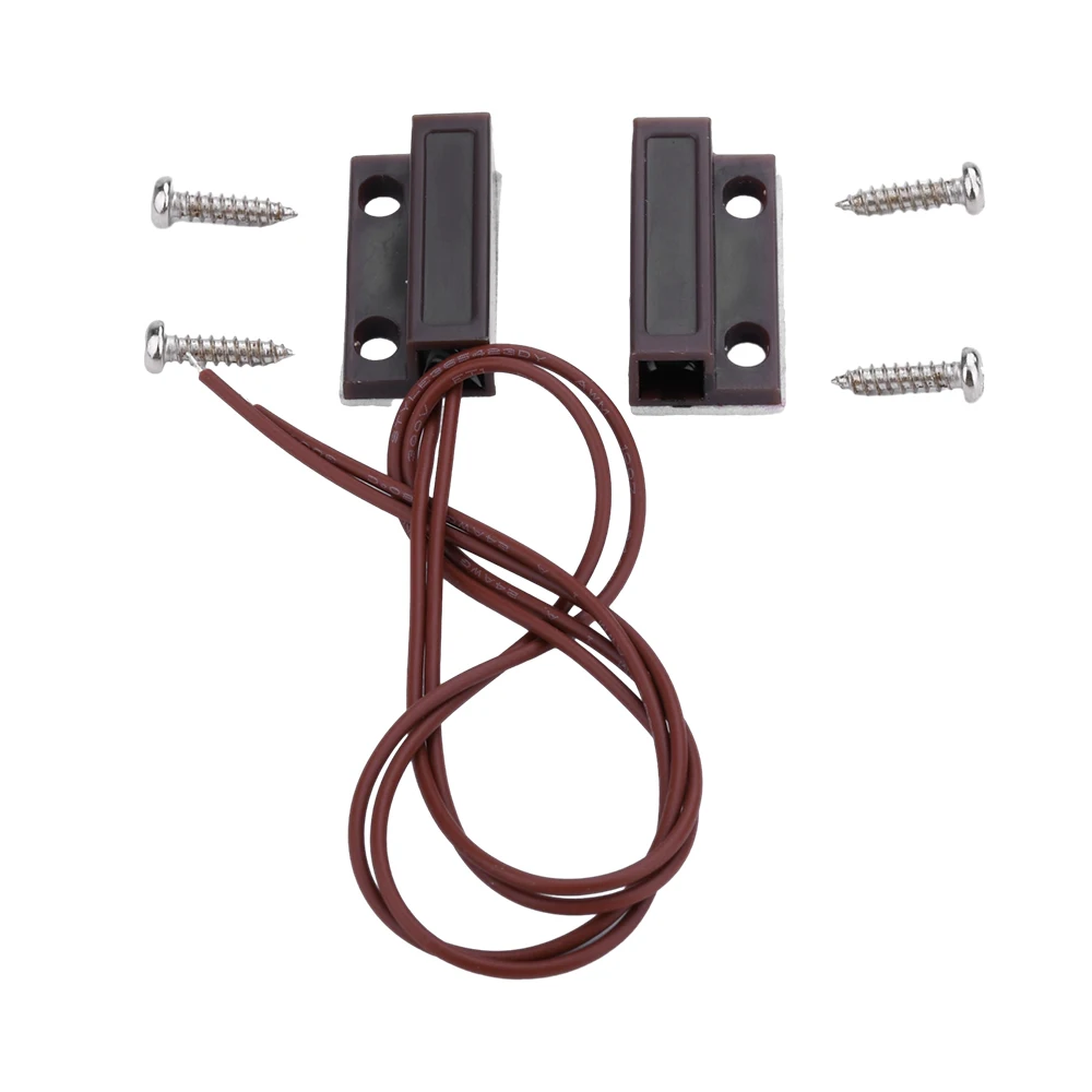 MC-38 Wired Door And window Sensor Detector Magnetic Switch NC/NO, Suitable for home Security Alarm System