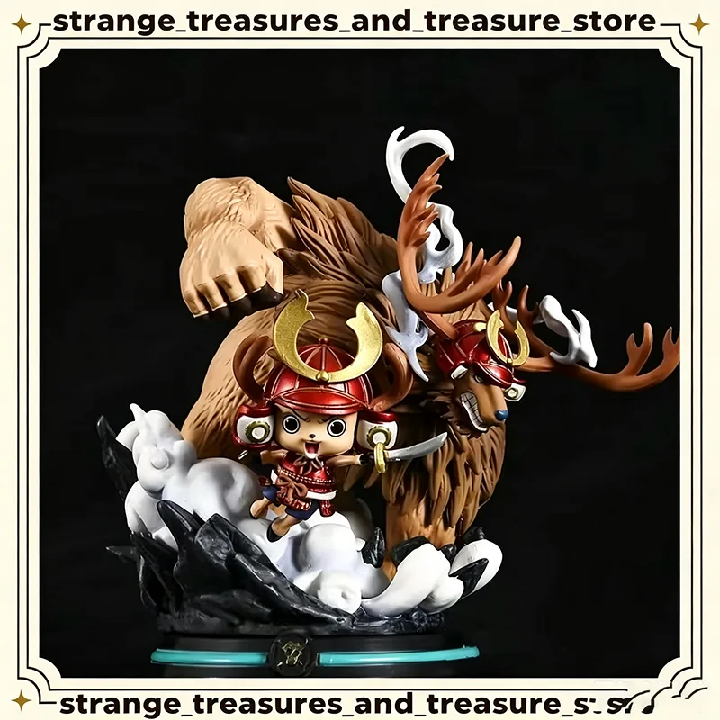 Neue One Piece Tony Chopper Monster Point 14cm Anime-Figur Statue Desktop-Dekoration Geschenk Modelle Verpackte Figuren Anime-Figur
