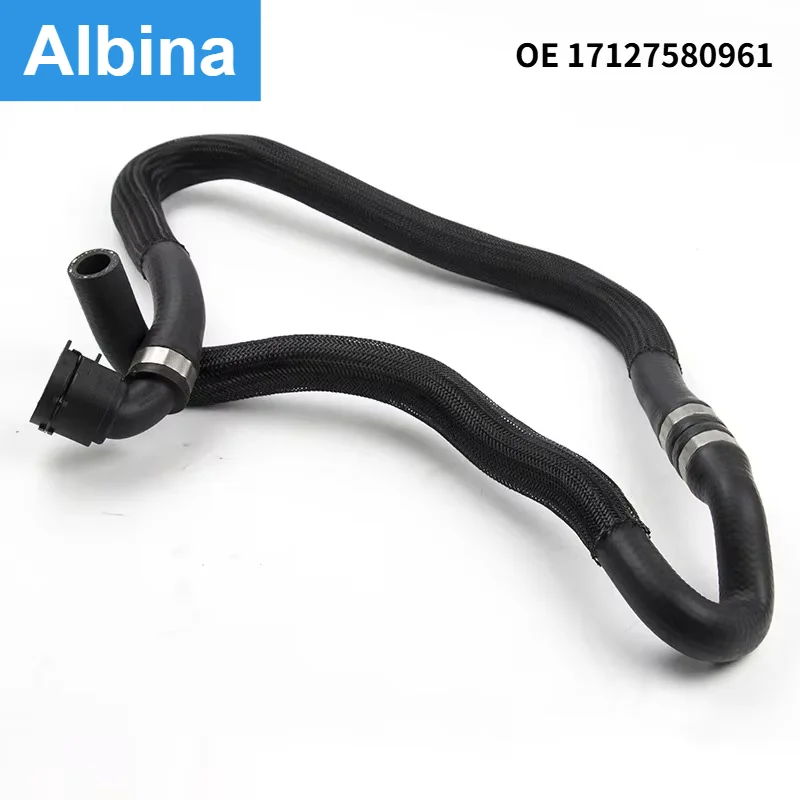 17127580961 Engine Cooling Reservoir Vent Pipe Coolant Water Hose Fit BMW F01 F02 F10 535i 740i Auto Replacement Parts 1PCS