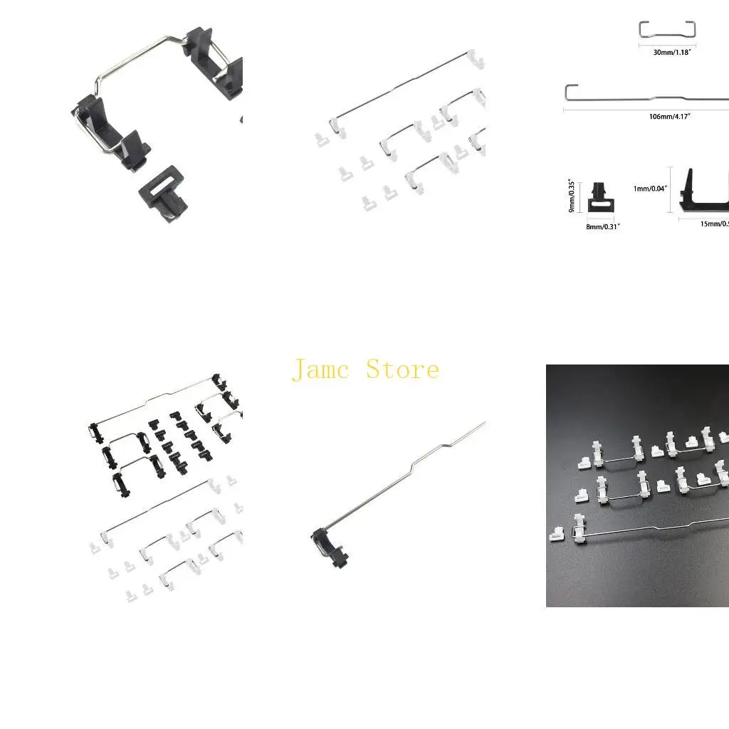 LX0B Mechanical Keyboard MX Switches Big for Key Plate-mounted Costar Stabilizer 6.25