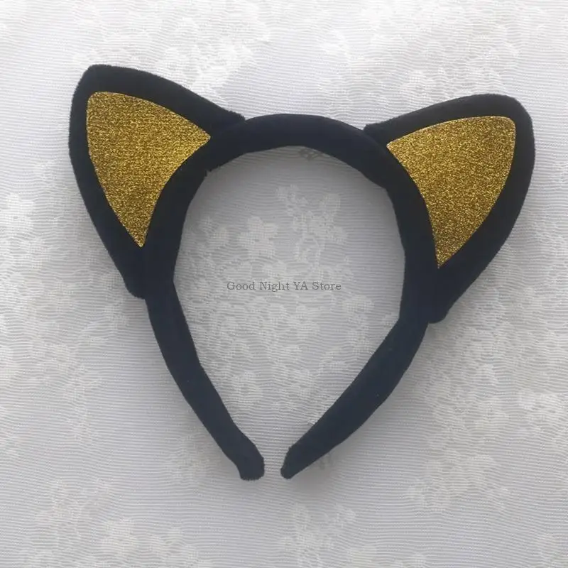 1/3/4Pcs Cats-Costume for Kids-Girls-Cat Ears Headband Tail Bowtie Cat-Tail Tutu Skirt Animal Cosplay Accessories Props