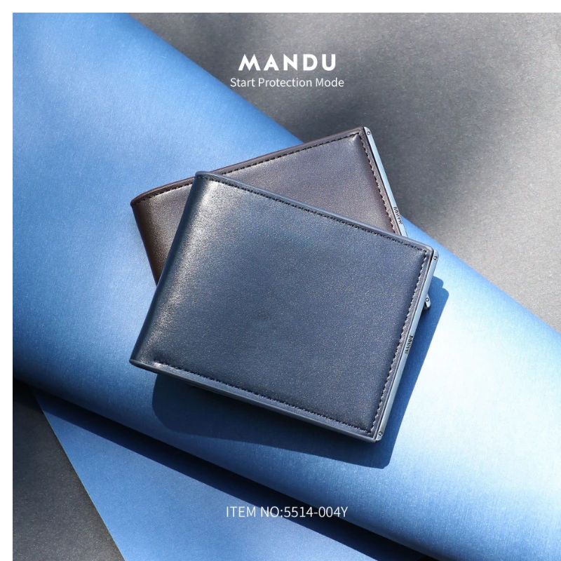 

Мужской кошелек, модный ультратонкий высококачественный противоугонный кошелек из искусственной кожи, большая вместительная сумка-кошелек с несколькими слотами, интегрированная сумка для карт