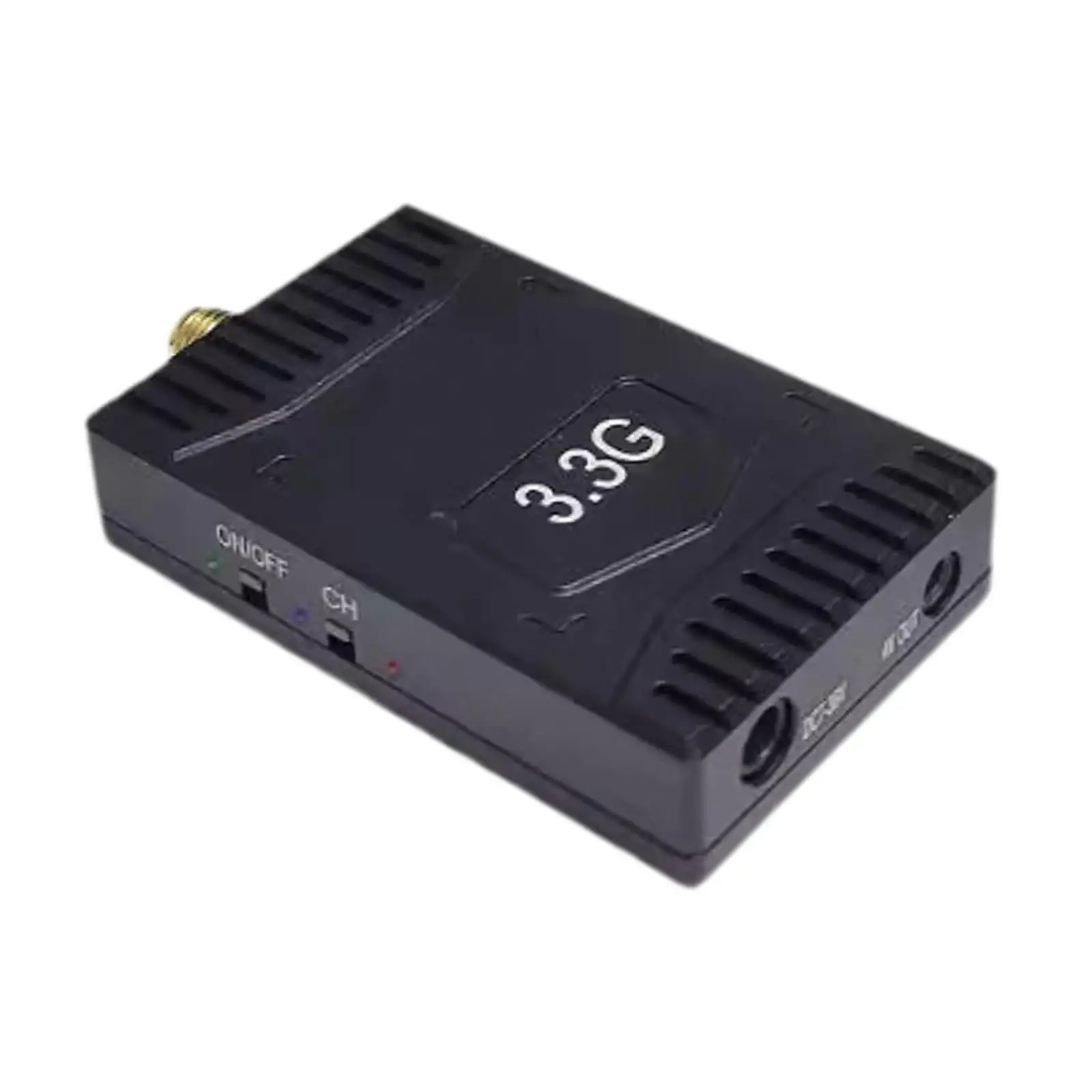 

3.3G 4W Receiver Image Receiver Lightweight Accessory for Drones Compact Sturdy Video Receiver for Professional Beginners Adults