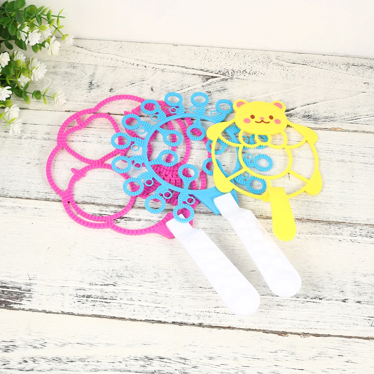 18 Pcs Bubble Blower Interesting Toys Maker Taste Children's Blowing Kit Different Shape