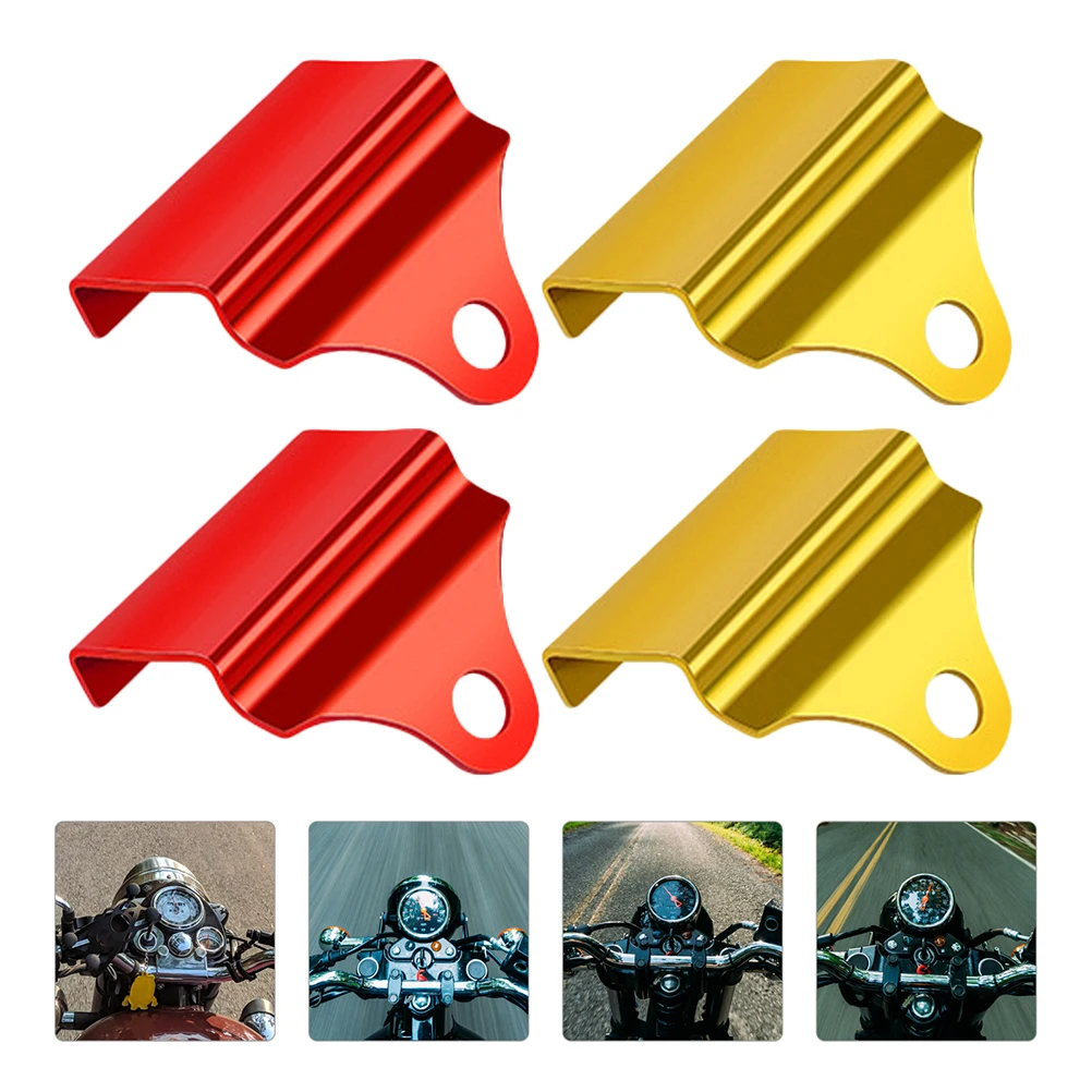 

4PCS Digital Instrument Bracket Motorcycle Meter Stand Aluminum Alloy Lightweight Adjustable Angle Offroad Racing Suitable