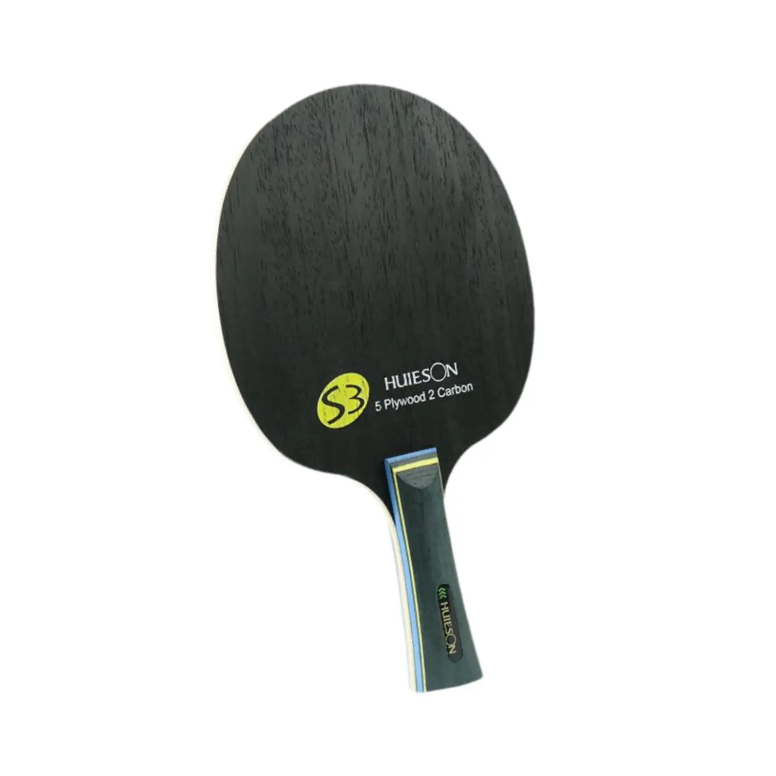 Table Tennis Blade Baseboard Wear Resistant Comfortable Grip Lightweight 7 Ply Wood Ping Pong Blade Indoor Outdoor Practice