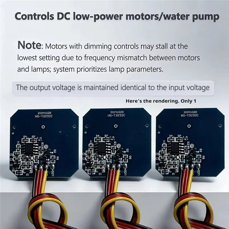A95I-3.7V-24V Penetrating Wood Board Touch For Wood/Glass/Acrylic/Closet Touch Switch Hand-Activated Sensor Switch