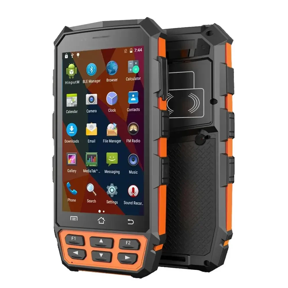 IP65 Rugged Mobile Handheld Frequency 125 KHz/134.2 kHz (FDX-B/HDX) LF RFID Reader With Pistol Grip And Charging Station