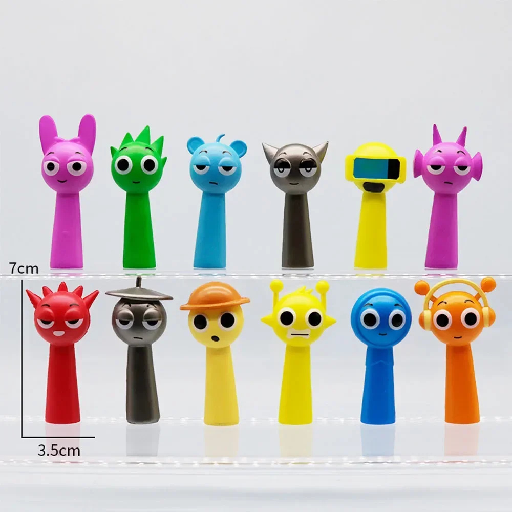 

Hot 8pcs Sprunki Figure Game Model Juguetes 7cm PVC Sprunky Figuras Toys Set