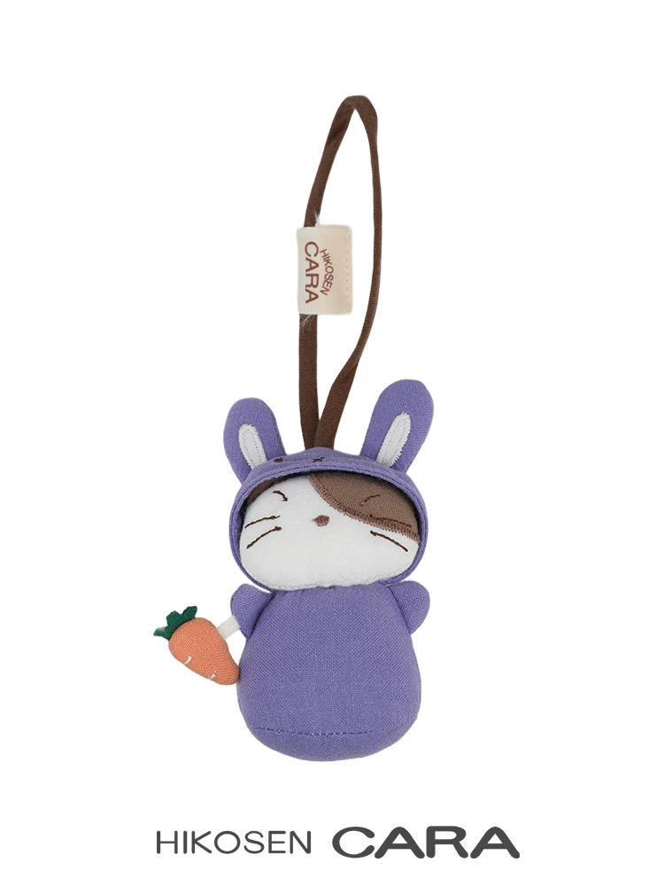 cute-rabbit-candy-colored-small-gon-hikosencara-karacat-pendant-bag-charm-women's-fashion-accessories-summer-2025