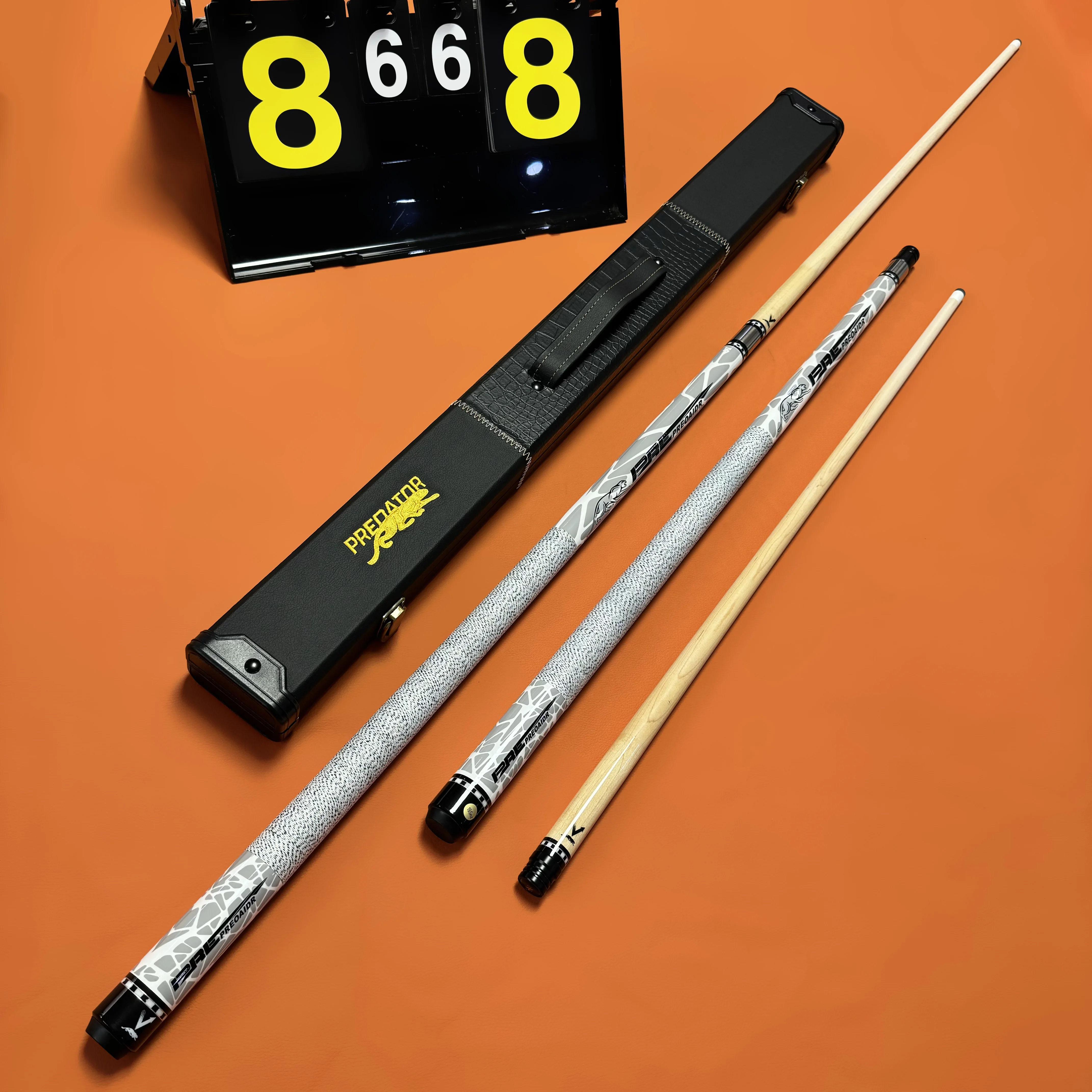 

13mm/11.5m Precision Sharp Rod Set, Durable Billiards Rod with Anti Slip Grip