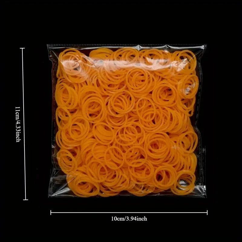 600pcs Colorful Rubber Loom Bands Refill Kit