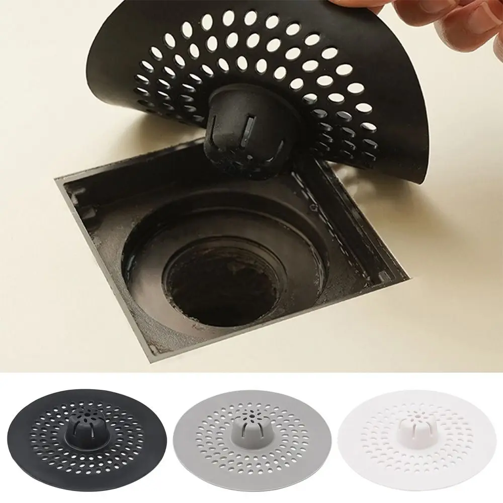 

Anti-blocking Sink Strainer Floor Drain Hair Clean Up Sewer Outfall Drain Filter Round Shape Waste Catcher