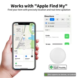 Etiqueta inteligente para Apple Airtags Tracker find my apple Bluetooth Tracker GPS con Tuya, localizador de artículos antipérdida para maleta de equipaje