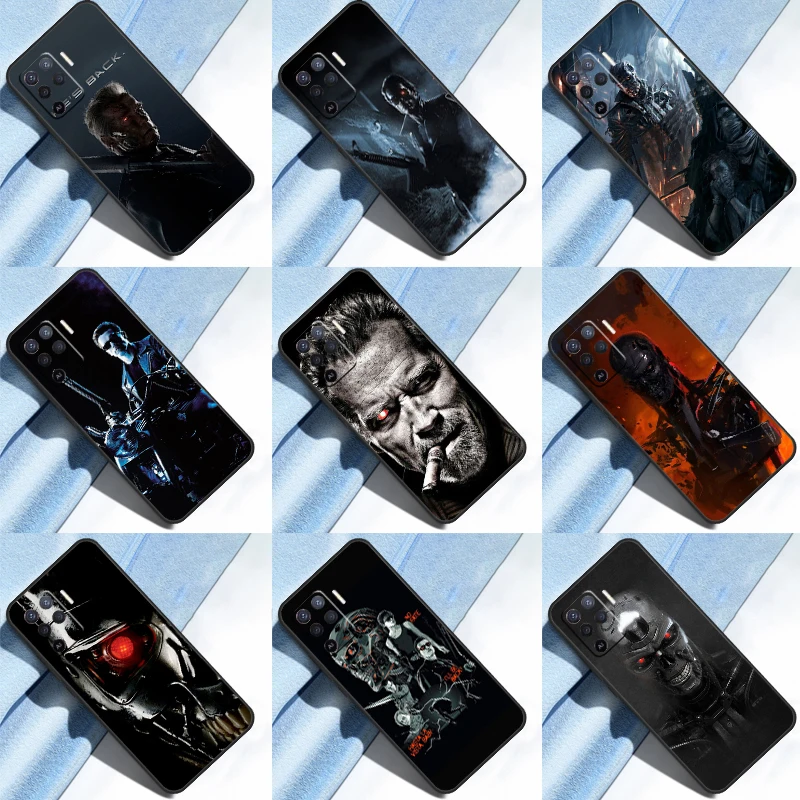 The Terminator Case For OPPO Find X5 X3 Pro A52 A72 A5 A9 A31 A53 A15 A83 A91 A93 A54 A74 A94 Back Cover