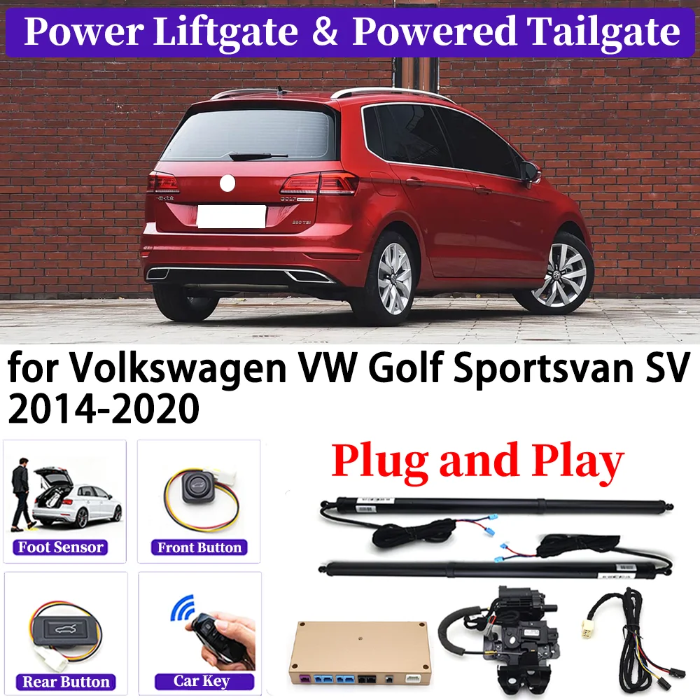 for Volkswagen VW Golf Sportsvan SV 2014-2020 OEM Upgrade Car Automatic Power Liftgate Kit Smart Auto Electric Tailgate System