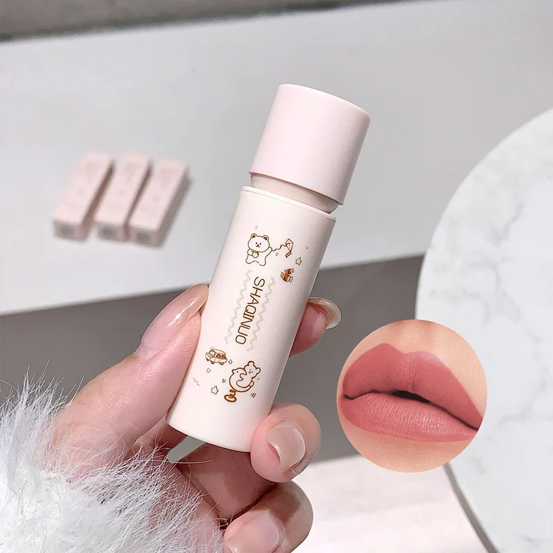 SHAQINUO Fun Cloudy Lip Mud - Matte Velvet Lip Tint; Affordable, Student-Friendly Lip Color with a High-Quality Finish