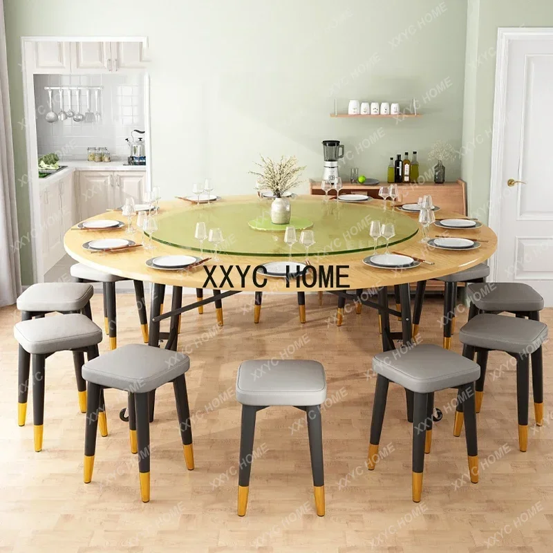 Complete Kitchen Dining Tables Room 4 Chairs Modern Round Dining Tables Luxury Plates Moveis Para Casa Outdoor Furniture WW50DT