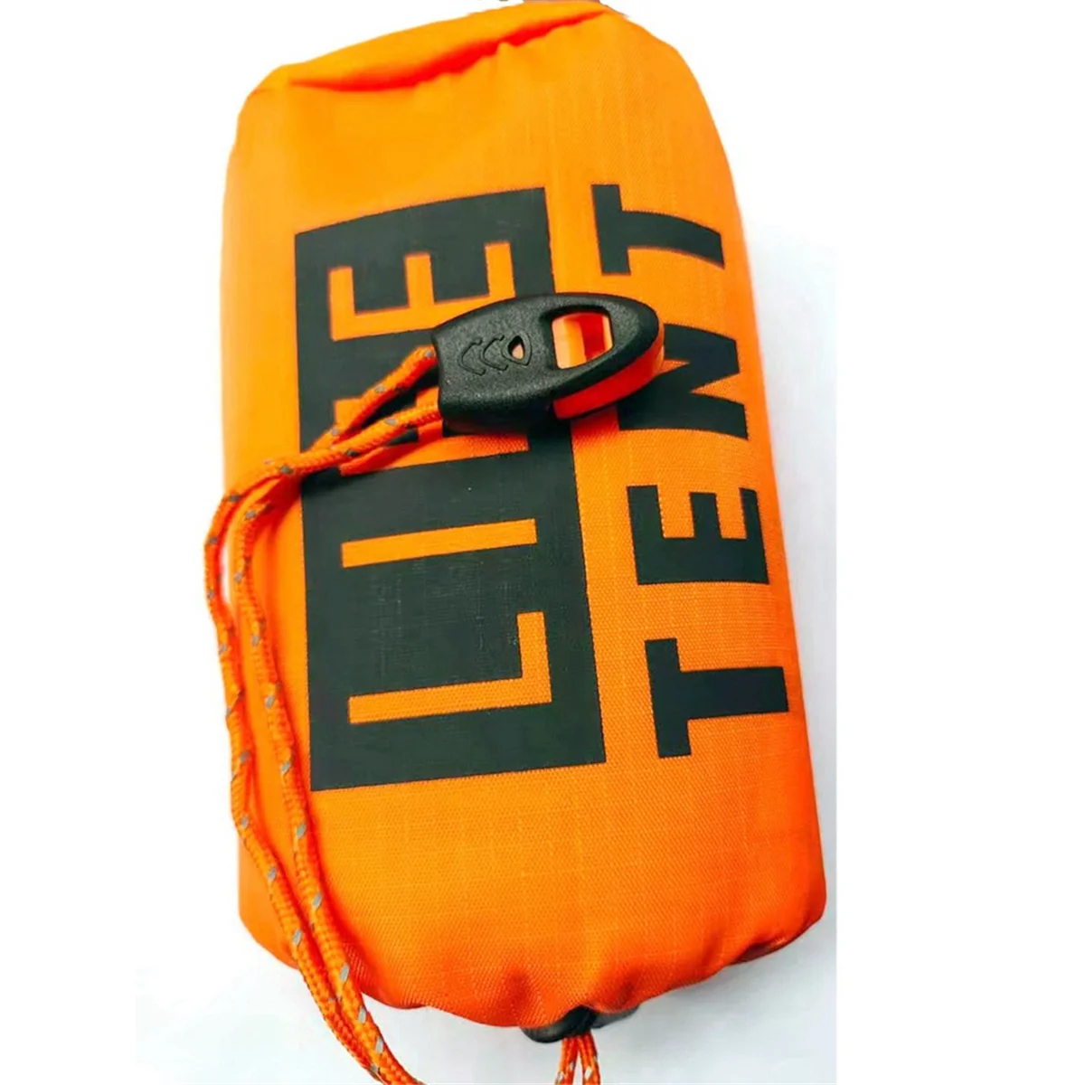 A71P خيمة طوارئ في الهواء الطلق بقاء بطانية بقاء بطانية العزل بطانية خيمة بسيطة خيمة برتقالية + حقيبة مع صافرة #3