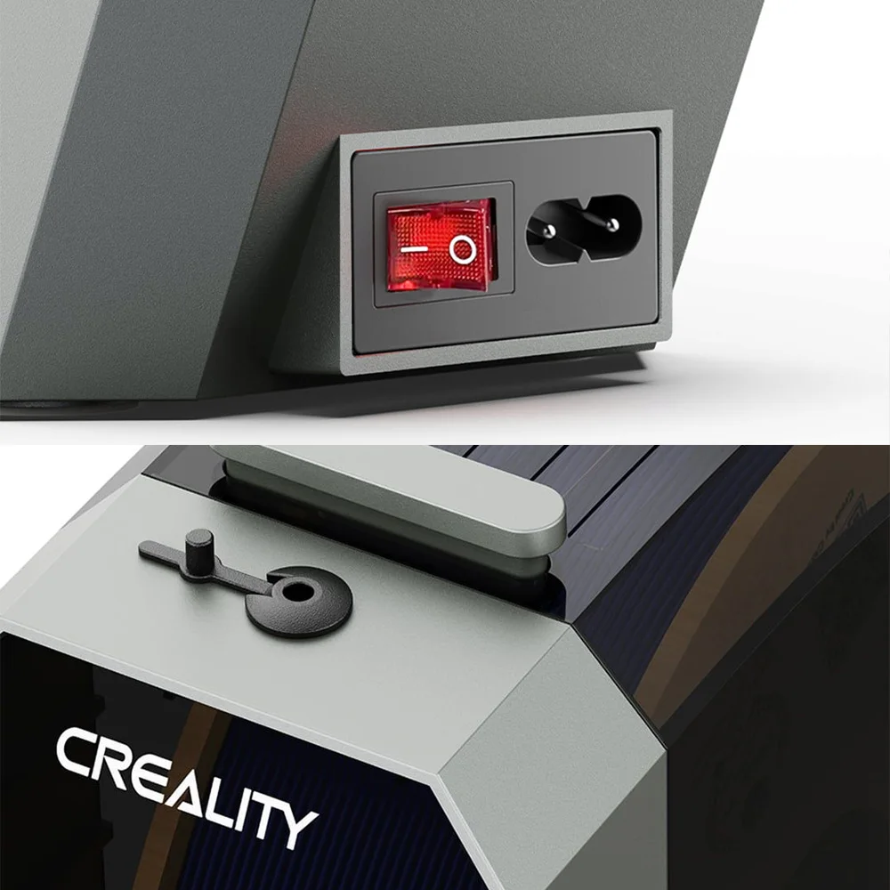 صندوق مجفف خيوط Creality Space Pi للطابعة ثلاثية الأبعاد، تسخين الهواء الساخن PTC 360 درجة، مؤقت 48 ساعة، شاشة LCD تعمل باللمس