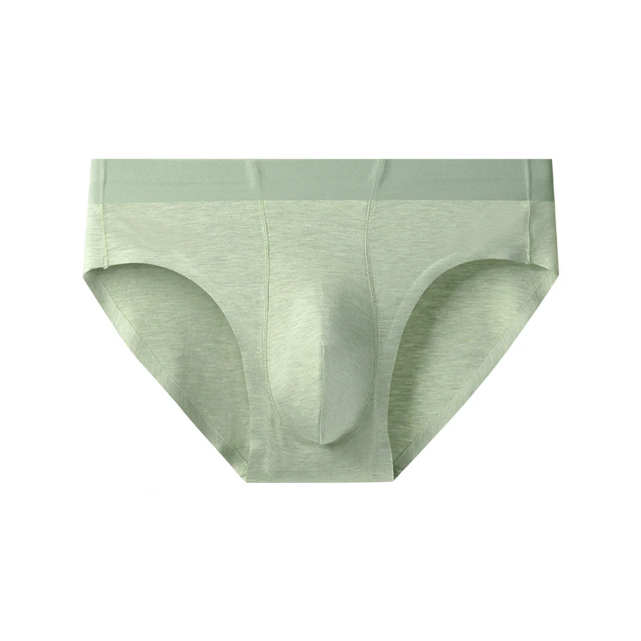 

Bamboo Fiber Men's Breathable Briefs Seamless Comfortable Panties Underwear Cuecas Male Soft And Skin-friendly Underpants Homme