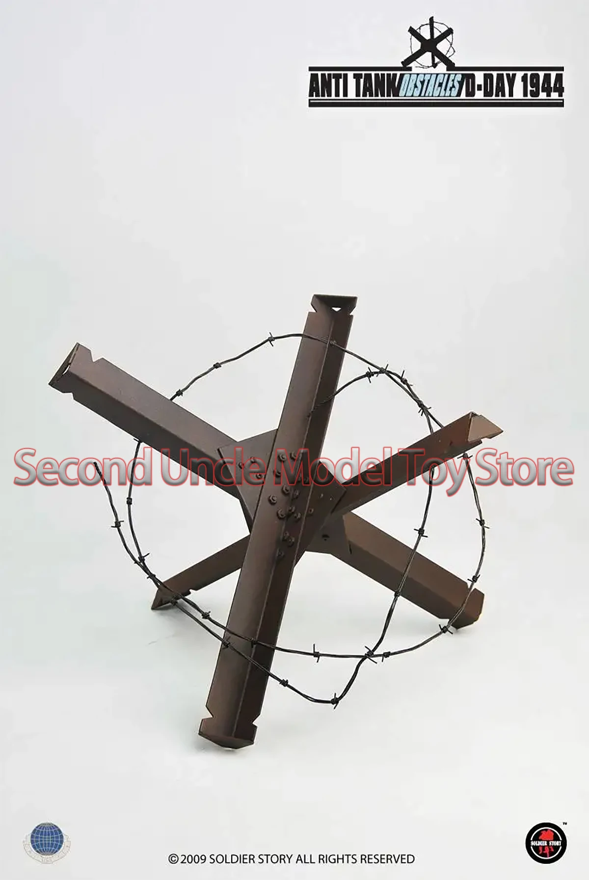 

Soldier Story SS030 1/6 Anti tank obstacle 12'' Model Toys Gift
