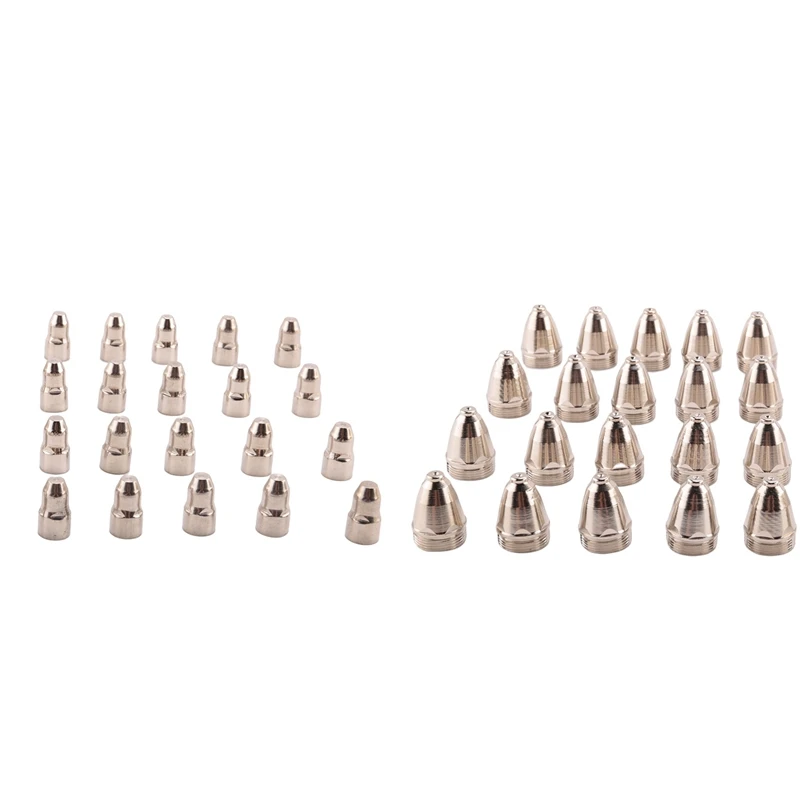 

Flash Trend 202540Pcs P80 Nozzle/Tip Electrode Consumables Plasma Cutting Torch Spare Parts Accessories