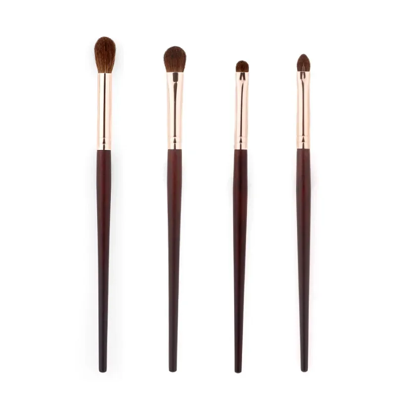 Karsyngirl 1Pcs Horsehair Eye Shadow Makeup Brush Brow Synthetic Highlight Blush Makeup Tools