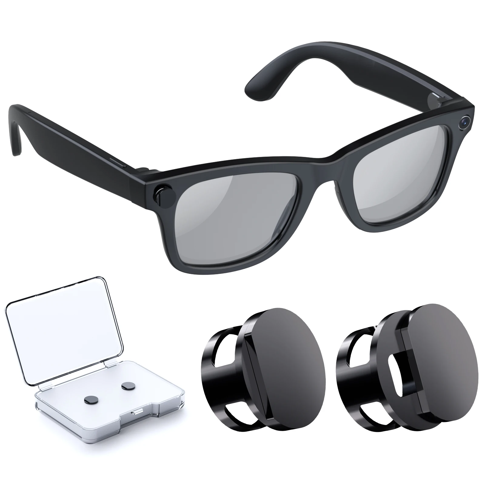 

2/4/6Pcs LED Light Dimming Blocker for Meta Glasses's Camera Lens Protect Cover for Ray-Ban Meta/Oakley Meta HSTN Smart Glasses