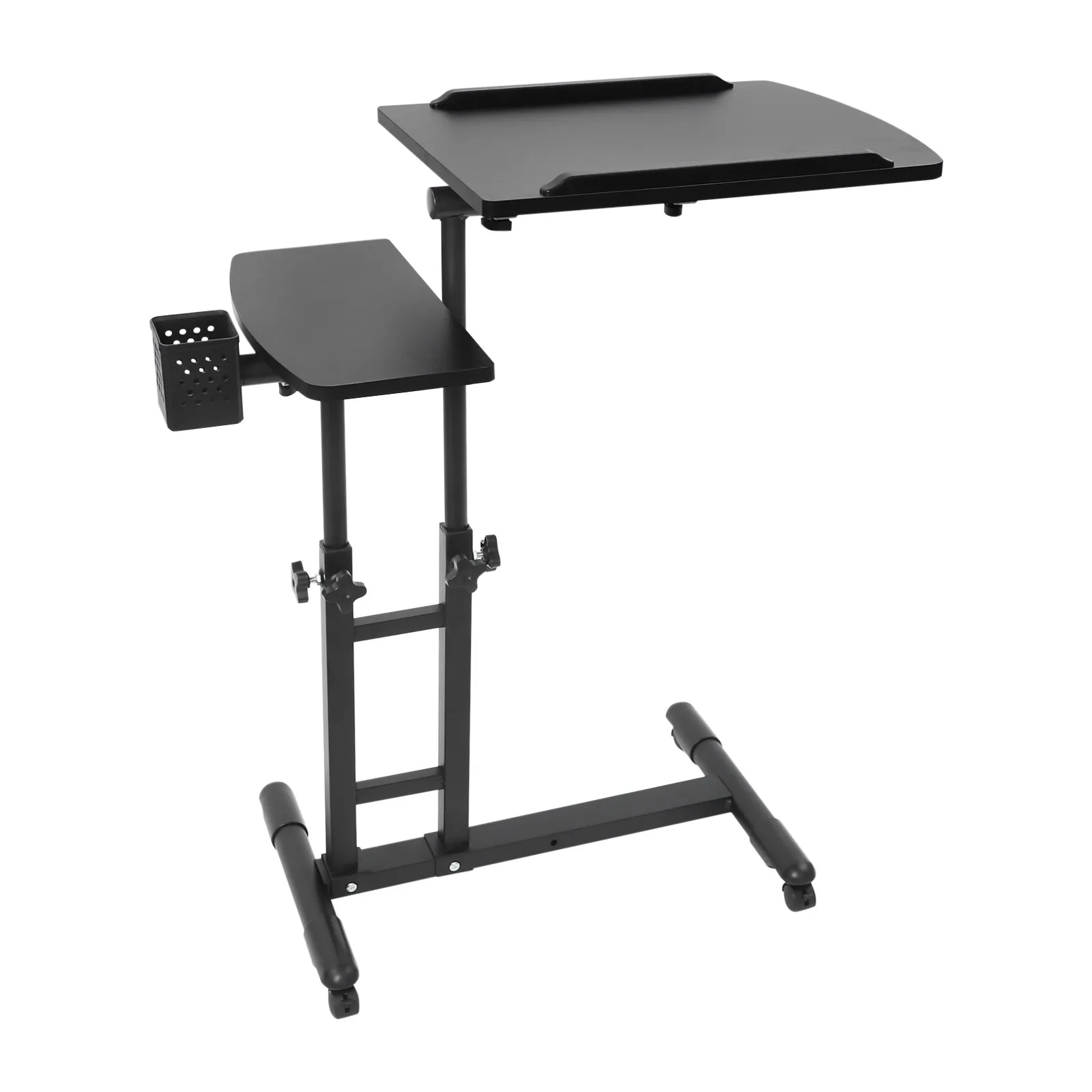 

Tattoo Table Station, Tattoo Work Table, Arm Rest Stand, Adjustable Height, Dual Desktop, For Tattoo Ink Tools, Salon, Professional Studio Use, Iron Construction, Wear-Resistant, Space Saving