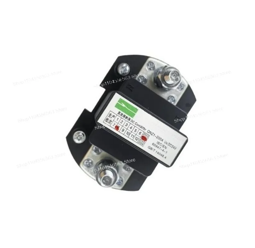 QNZ-400A Inverter Special DC Contactor DC24V48V Straight Plate Curved Plate