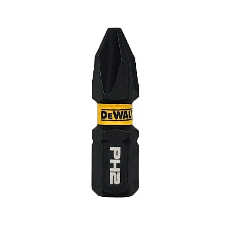 DEWALT DT70555T Impact Screwdriver Magnetic Drive 25Pcs PH2 Setr Bits With Storage Box 25mm Fasteners Tool Accessories