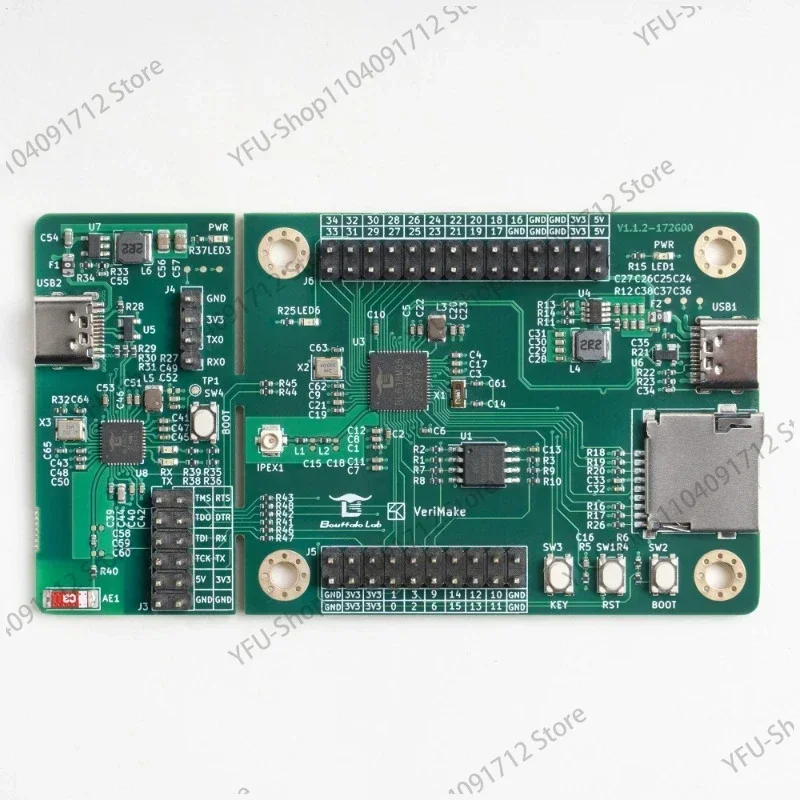 Bl618 Evaluation Board Smart Ultra-Low Power Wi-Fi6 Bluetooth High-Speed USB Combination Chip