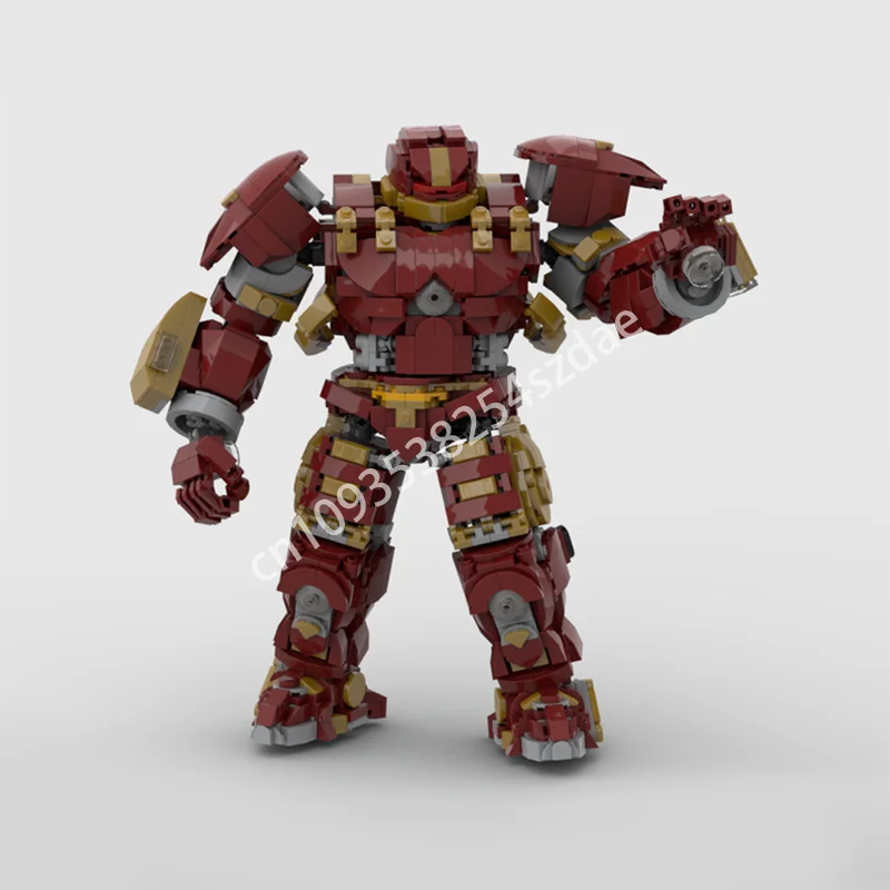 

1809pcs MOC The Hulkes Buster Building Blocks Brick Adult Toy to Develop Patience and Concentration Kids Christmas toy Gift