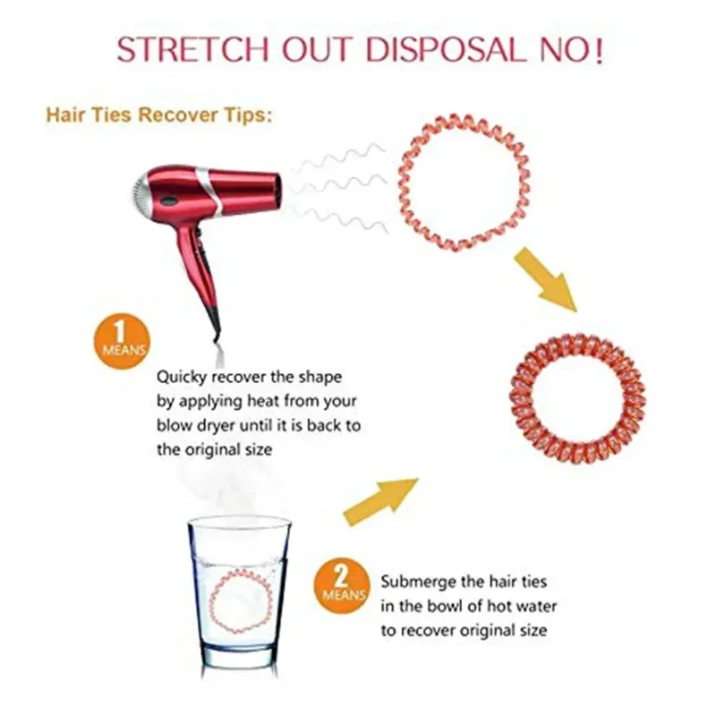 1 قطعة/المجموعة موضة جديدة مات الصلبة سلك الهاتف مطاطا رباط شعر متجمد دوامة الحبل شريط مطاطي الشعر التعادل تمتد عصابة رأس اللثة #4