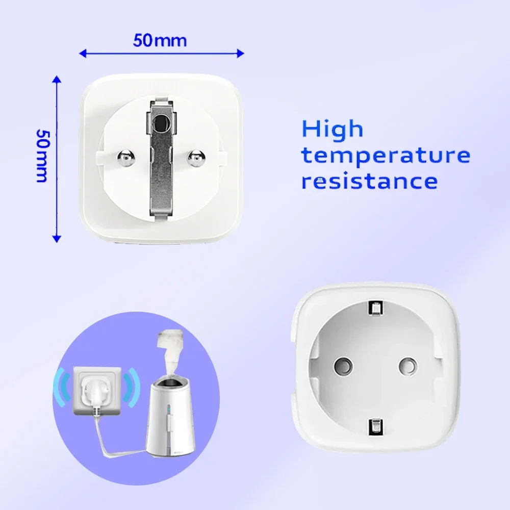 433mhz Socket Wireless Remote Control Switch Plug 110V 220V 16A EU FR On/Off Used for Liight and Household Appliances 50meters