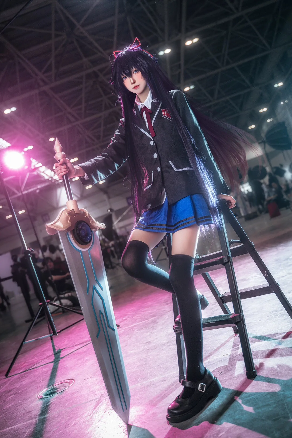 

Yatogami Tohka Sword Prop Comic DATE A LIVE Cosplay Props Halloween Carnival Fancy Party Accessories