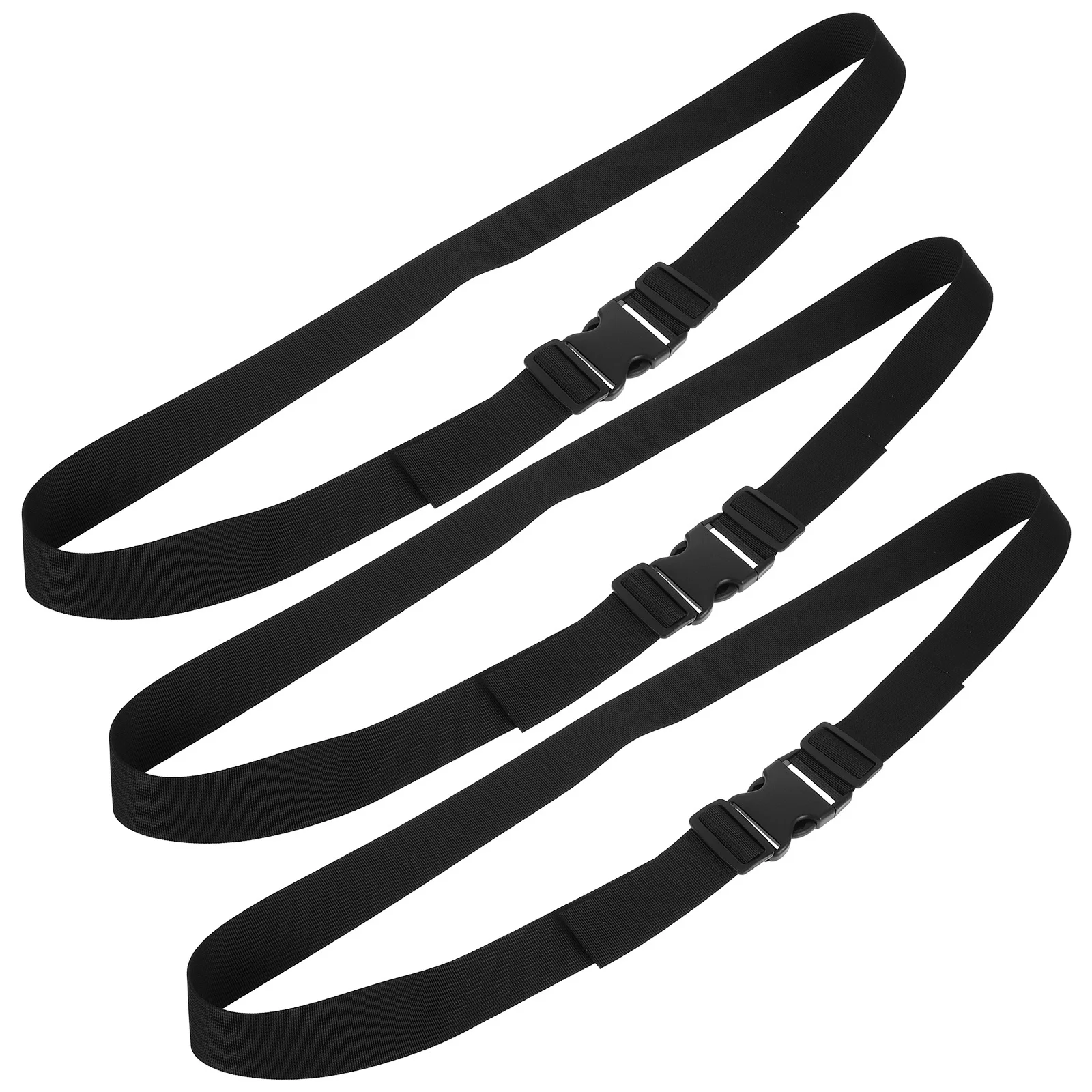 

3 шт., ремень для стульчика, 1,6 м, регулируемый детский ремень безопасности для малышей, универсальный сменный ремень, использование коляски