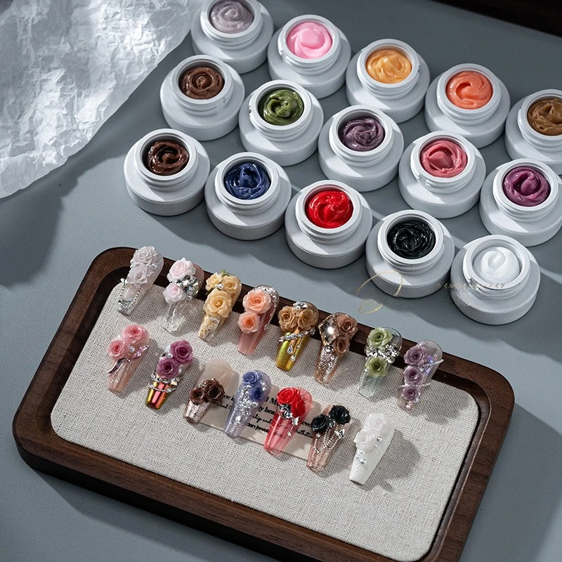 5ml 3D Flower Gel Non-Stick El - огляд і ціна Resin Art Using Flowers