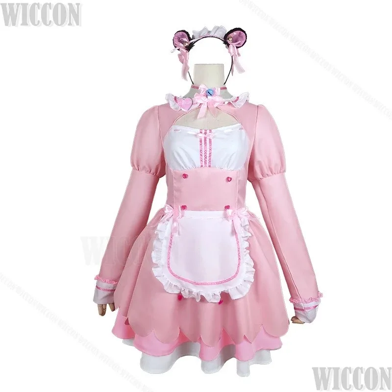 

Chocolate vanilla maple cinnamon anime Neko Works Cosplay "NEKOPARA" maid costume, for Halloween and Christmas parties